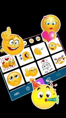 Love Balloons Keyboard Theme android App screenshot 1